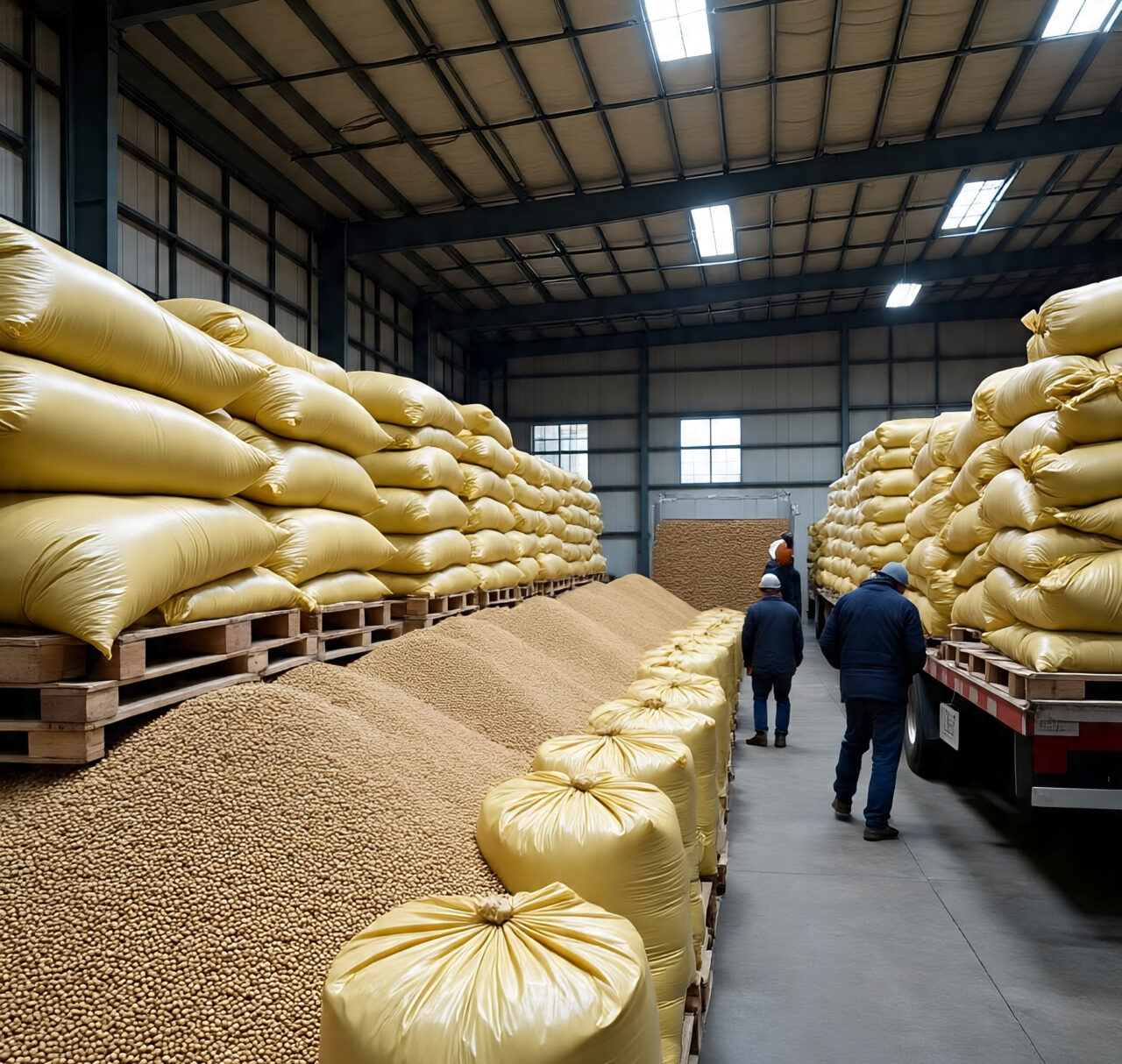 Soya Beans Export soya beans export in bags (1)
